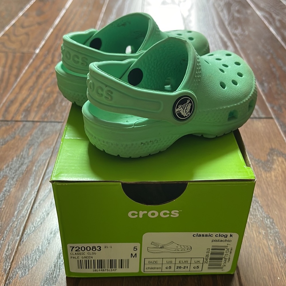 Toddler size 5 Crocs